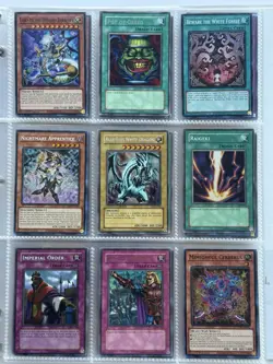 Vintage/ Modern Yugioh Card Collection, w/ BINDER, Free Shipping! - Image 1