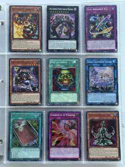 Vintage/ Modern Yugioh Card Collection, w/ BINDER, Free Shipping! - Image 2
