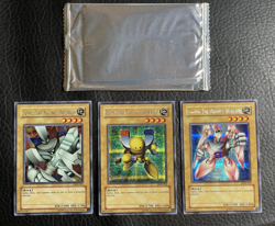 Yugioh Duelist of the Roses Factory Sealed Pack DOR-001 002 003 Promo Cards - Image 1