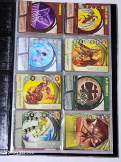 2008-2009 Bakugan Battle Brawlers(2) card binder 116 Cards! Price Cut Today - Image 5