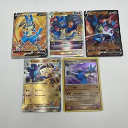 Lucario VSTAR, Lucario V Full Art, Lucario EX, Pokemon TCG Cards - Image 1