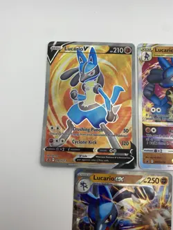 Lucario VSTAR, Lucario V Full Art, Lucario EX, Pokemon TCG Cards - Image 2