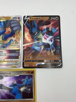 Lucario VSTAR, Lucario V Full Art, Lucario EX, Pokemon TCG Cards - Image 4