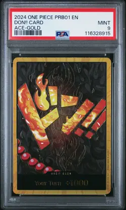2024 ONE PIECE PRB01-PREMIUM BOOSTER -ONE PIECE CARD THE BEST- DON!! CARD PSA 9 - Image 1