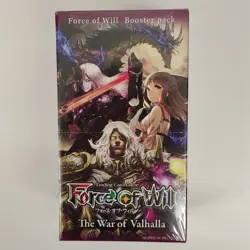 Force of Will Trading Card Game The War of Valhalla Sealed English Booster Box - Image 1