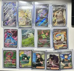 Pokemon TCG 28 Card Full Art Lot Journy Together, Destined Rivals, White & Black - Image 1