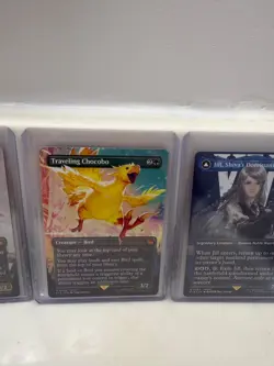 Lightning, Army of One (0545) (Borderless) (Surge Foil) 4 card lot with surges - Image 5