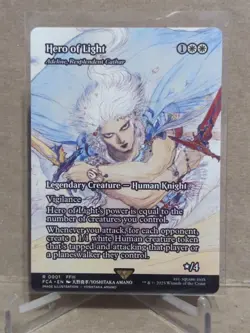 2025 Magic The Gathering Final Fantasy Through The Ages #0001 Hero of Light - Image 1