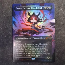 Drana, the Last Bloodchief - Foil Borderless - Secret Lair (MTG) - Image 1