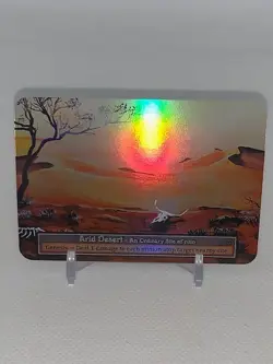 Sorcery Contested Realm: Alpha Arid Desert Foil - Image 1