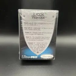 Rembrandt Ultra Pro 100 DECK PROTECTORS Black Vintage Factory Sealed 1999 Era - Image 3