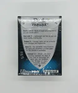 Vintage White Ultra Pro Deck Protector Sleeves Classic Box of 100 SEALED MTG TCG - Image 3