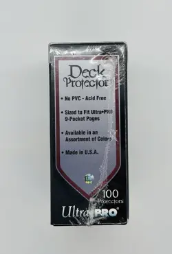 Vintage White Ultra Pro Deck Protector Sleeves Classic Box of 100 SEALED MTG TCG - Image 4