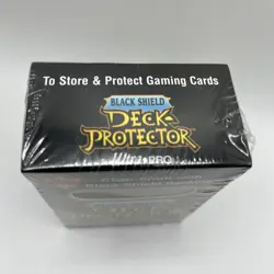 RARE Vintage 1996 Ultra Pro Black Shield Deck Protector 100 Sleeves Rembrandt - Image 3