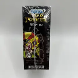 RARE Vintage 1996 Ultra Pro Black Shield Deck Protector 100 Sleeves Rembrandt - Image 4