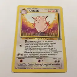 Clefable 17/64 Jungle Regular Pokemon Tcg Card Wotc - Image 2