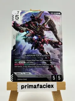 Gundam Card - Justice Gundam - GD01-066 LR - Image 1