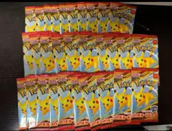 Pokemon Card 2025 Japan McDonald's Promo Sealed Packs - Stamped Pikachu 020/M-P - Image 1