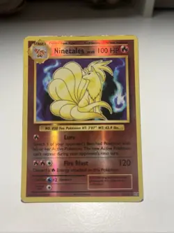 Ninetales Evolutions Holo Rare Pokemon TCG Trading Card 15/108 2016 - Image 1
