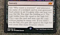 Exit Through the Grift Shop x1 NM Magic the Gathering Unfinity mtg....(DS3D1K6) - Image 5