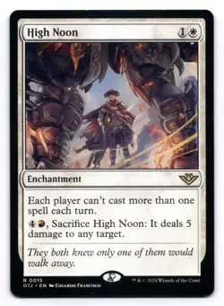 High Noon NM Outlaws of Thunder Junction 15 MTG Regular - Image 1