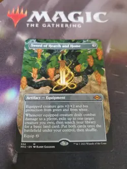Mtg. Sword of Hearth and Home. Borderless. Modern Horizons 2. Pack Fresh - Image 1