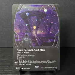 MTG Edge of Eternities Susur Secundi, Void Altar (Borderless) (Galaxy Foil) 0379 - Image 2