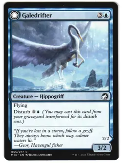 Galedrifter 55 C Innistrad: Midnight Hunt Near Mint MTG - Image 1