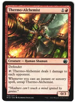 Thermo-Alchemist 164 U Innistrad: Midnight Hunt Near Mint MTG - Image 1