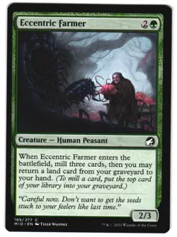 Eccentric Farmer 185 C Innistrad: Midnight Hunt Near Mint MTG - Image 1