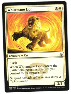 Whitemane Lion 39 C Masters 25 Near Mint MTG - Image 1