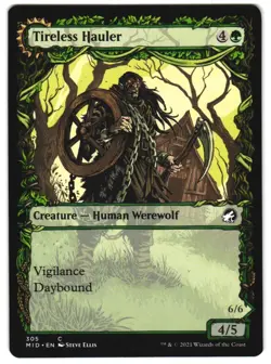 Tireless Hauler (Showcase) 305 C Innistrad: Midnight Hunt Near Mint MTG - Image 1