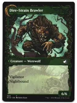 Tireless Hauler (Showcase) 305 C Innistrad: Midnight Hunt Near Mint MTG - Image 2
