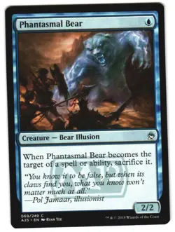 Phantasmal Bear 69 C Masters 25 Near Mint MTG - Image 1