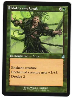 Moldervine Cloak (Retro Frame) 352 U Ravnica Remastered Near Mint MTG - Image 1