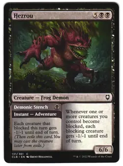 Hezrou 131 C Commander Legends: Battle for Baldur's Gate Near Mint MTG - Image 1