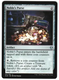Noble's Purse 331 U Commander Legends: Battle for Baldur's Gate Near Mint MTG - Image 1