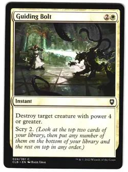 Guiding Bolt 24 C Commander Legends: Battle for Baldur's Gate Near Mint MTG - Image 1