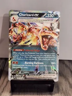 Pokemon CHARIZARD EX Paldean Fates Double Rare 054/091 - Image 2