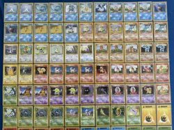 Pokemon Base Set Card Lot 120 Cards Trainer Energy LP Lot 1/4 - Image 2