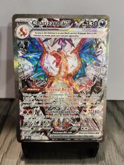 Pokemon CHARIZARD EX SIR Obsidian Flames 223/197 Full Art Secret Rare - Image 1