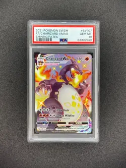 Charizard 2021 Pokemon Sword & Shield Shining Fates VMAX Full Art PSA 10 - Image 1