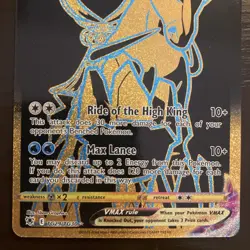 Pokemon TCG Ice Rider Calyrex VMAX TG29/TG30 Astral Radiance Holo Full Art - Image 3