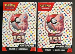 151 Booster Bundle SEALED LOT OF 2 POKEMON CHARIZARD 🔥 - Image 1