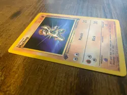 1st Edition Machop 59/82 vintage fighting Pokemon TCG Vintage Rocket - Image 2