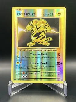 Electabuzz 41/108 Evolutions (2016) Reverse Holo Common Pokemon TCG LP+ - Image 1