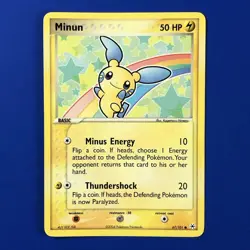 Pokemon TCG - Minun 67/101 - EX Hidden Legends NM - Image 1
