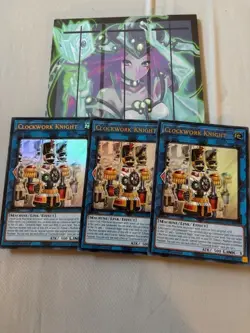 Yugioh 3x Clockwork Knight SUDA-EN050 Supreme Darkness Ultra Rare 1st Edition NM - Image 1