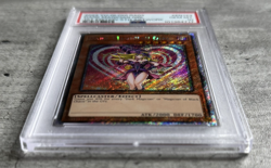 Yugioh Card 1st Ed Dark Magician Girl PSA 10 Gem, 5th Artwork RA03-EN123 2024 - Image 3