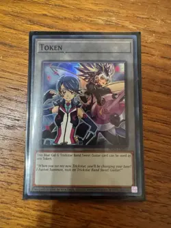 Blue Gal & Trickstar Token TKN5-EN031 Super Rare Yugioh Card - Image 1